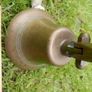 Vintage Brass Captain Ship Bell Maritime Wall Bracket Boat Decor Image 3