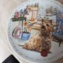 Royal  Albert - Man's Best Friend Collection  Plate - "Playtime" Image 3