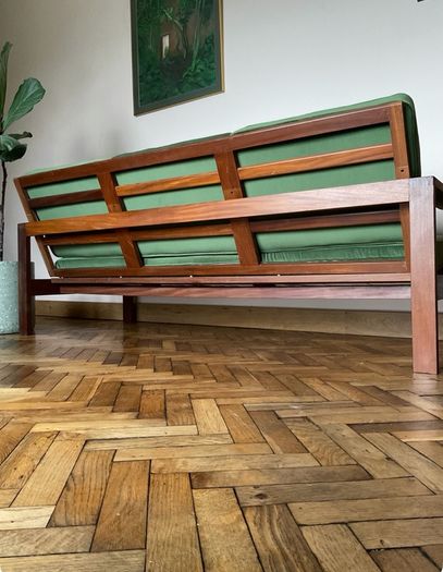 teak sofa mid century vintage retro danish