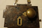 Old door lock