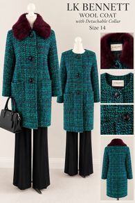 LK Bennett Wool Coat
