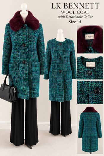 LK Bennett Wool Coat