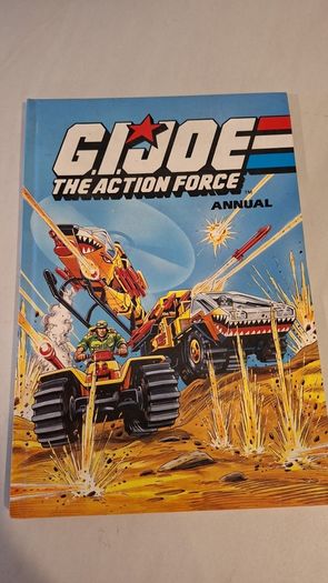 Action Force GI Joe Annual Hardbooks 1980's x3