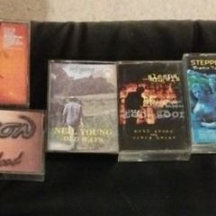 assorted tapes