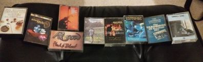 assorted tapes