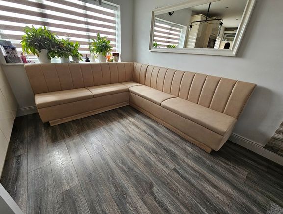 Dining booth/benches with storage