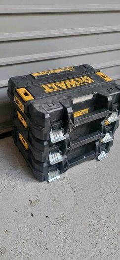 Dewalt T-stak boxes x3