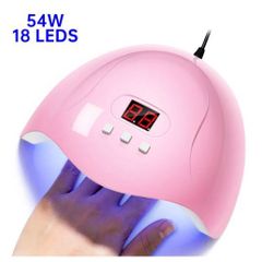 Nail Dryer 54W 18LEDS UV Nail Lamp