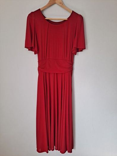 Jolie Moi Red Occasion dress size UK 16