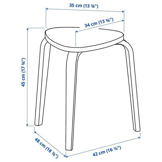 Stool - set of 2