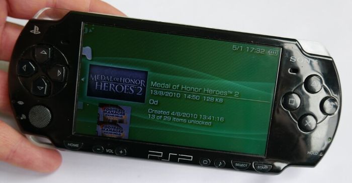 Sony PSP-3000 Black Console Tested Working