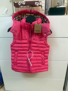 Burberry down gilet 5/6 6/7T