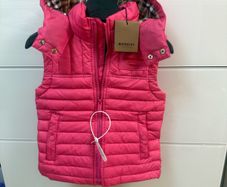 Burberry down gilet 5/6 6/7T