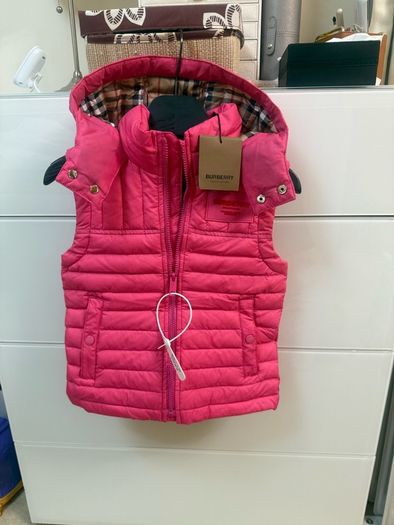 Burberry down gilet 5/6 6/7T
