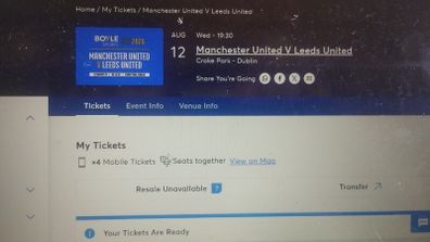 Man Utd V Leeds