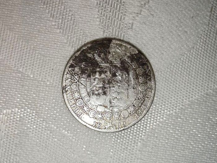 British Half Crown 1889 (.925 Silver)