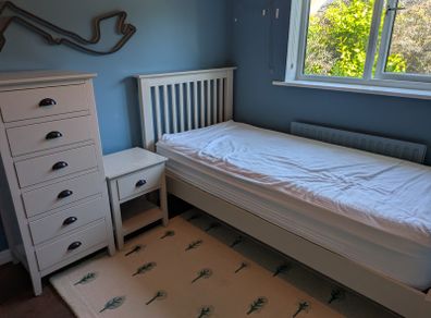 Single Bedframe & Bedroom Furniture Set