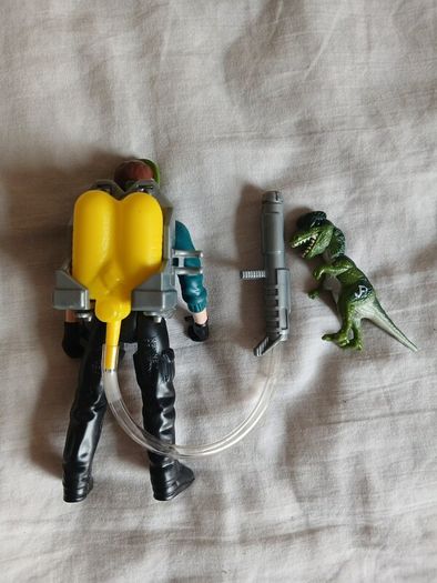 Dennis Nedry action figure - jurassic park 1993 kenner