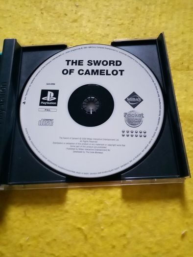 The sword of Camelot PlayStation 1 Ps1 PlayStation 2 ps2 games Original Pal version
