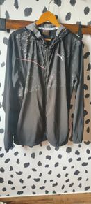 Graphic Hooded Men's Running Jacket  size M