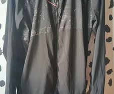 Graphic Hooded Men's Running Jacket  size M