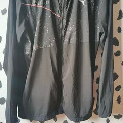 Graphic Hooded Men's Running Jacket  size M