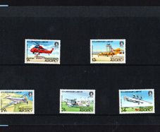 1985 Alderney 50th Anniversary of Alderney Airport Commemorative Stamps Presentation Pack Mint Never Hinged