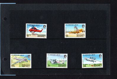 1985 Alderney 50th Anniversary of Alderney Airport Commemorative Stamps Presentation Pack Mint Never Hinged