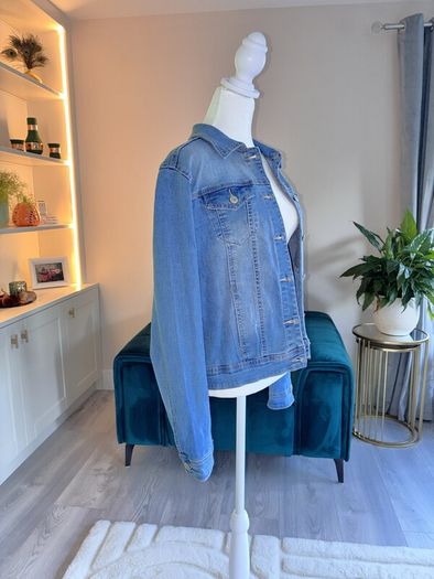 My Bestiny Light Wash Denim Jacket - Size XL UK 12-14 / EU 40-42