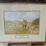Hunting print , George Wright, vintage print Image 3