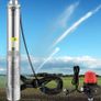 750W Deep Well Submersible Pump 105L Min Flow with Automatic Pressure Switch and 20m Cord Image 5