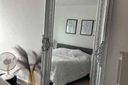 Large Silver 6ft Wall Mirror