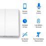 Smart Light Switch, 2-Gang 1-Way Image 5