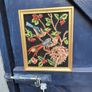 Vintage Tapestry of Birds Image 4