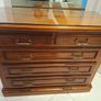 Heavy Solid Chest of Drawers/Bureau  113cm x 92cm Image 2