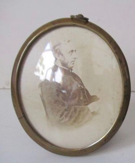 Antique Victorian Photo in Brass frame