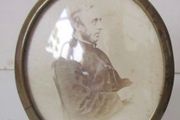 Antique Victorian Photo in Brass frame