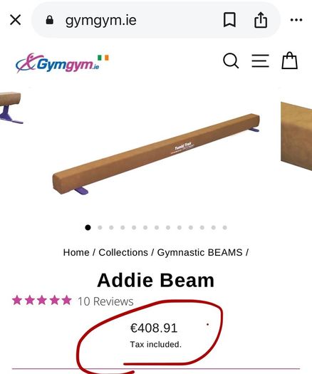 Gymnastics Beam