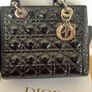 Lady Dior medium patent leather Image 3