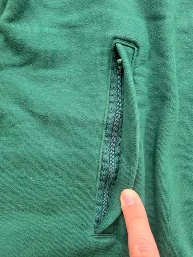 Adidas Men's Half Zip Fleece Sweatshirt Size 2XL