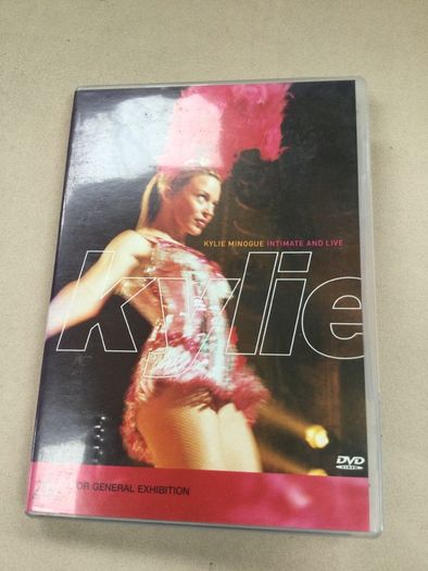 kylie minogue intimate and live dvd rare hits pop