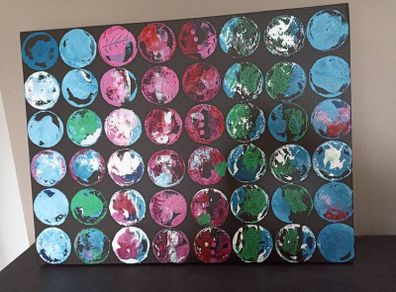 Acrylic on Canvas Painting