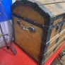 Antique wooden chest Image 2