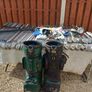 A selection of Golf clubs. Bags and golf balls. Image 2