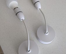 Ceiling light brackets