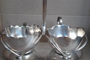 Vintage Silverplated Sugar &amp; Creamer Set