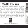 1996 Ireland 10 unit AIB "Student Plus" bank account (ODS2) Call Card used Image 2
