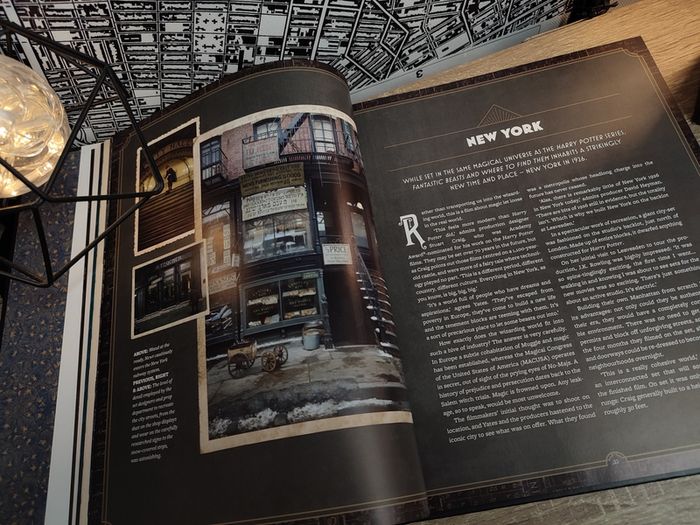 Inside the Magic: The Making of Fantastic Beasts and Where to Find Them ! Hardcover ! 2016 ! by Harper Collins ! Harry Potter !
