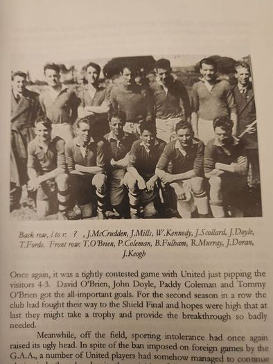 All For A Game.  A History Of  Arklow Town Football  Club 1948 -1998. Large Volume  First Edition Paperback In Very Good Condition.