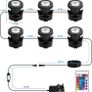 NEW SALE | Pond Lights Mains Powered, RGB Underwater Spotights, Aquarium Lights with Remote Control, IP68 Waterproof, Multicoloured, Submersible, for Aquarium, Garden, Yard, Pool, Fountain, Pond Image 2